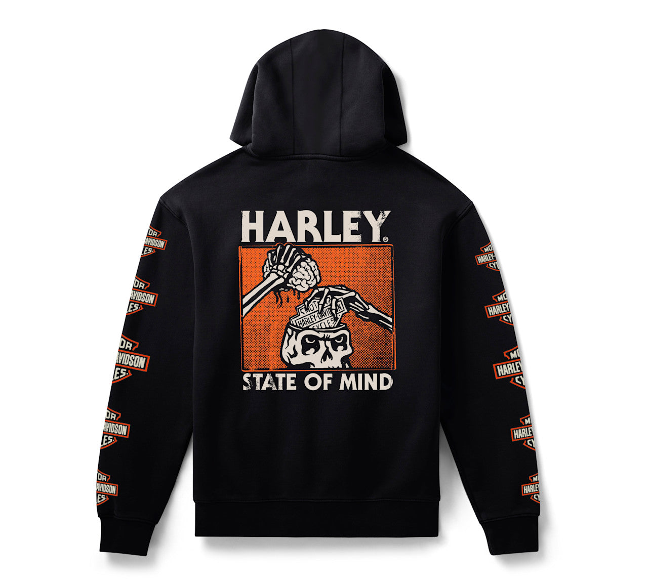 Chandail à capuche H-D State of Mind en polaire pour hommes - 96383-26VM