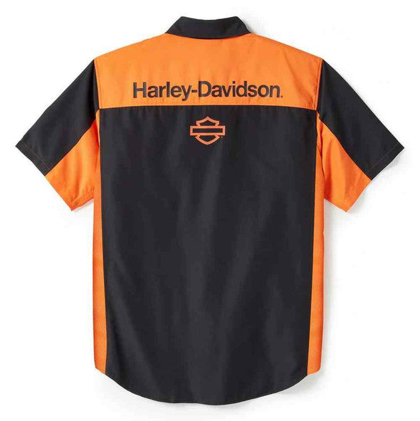 Chemise à manches courtes à séchage rapide H-D® pour homme TECH - 96384-25VM
