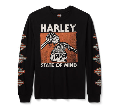 T-shirt à manches longues HD pour homme - 96389-26VM