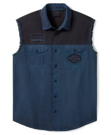 Chemise sans manche H-D Blowout Iron Bond II pour homme - 96400-25VM