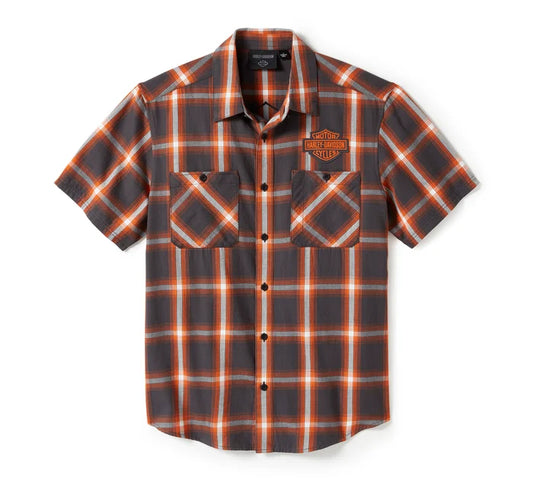 Chemise à manches courtes B&S Staple pour homme – 96402-25vm