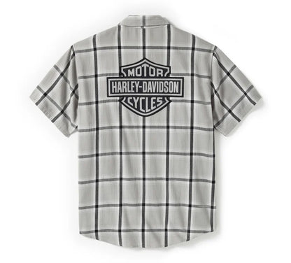 Chemise à manches courtes B&S Staple pour homme – 96404-25VM