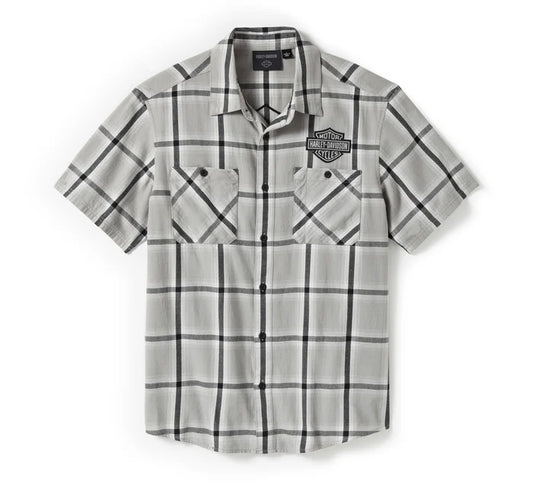 Chemise à manches courtes B&S Staple pour homme – 96404-25VM