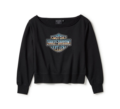 Pull à épaules dénudées Chrome Evo pour femme - 96418-25VW