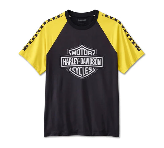 T-shirt à manches courtes raglan B&S pour homme – 96419-24VM