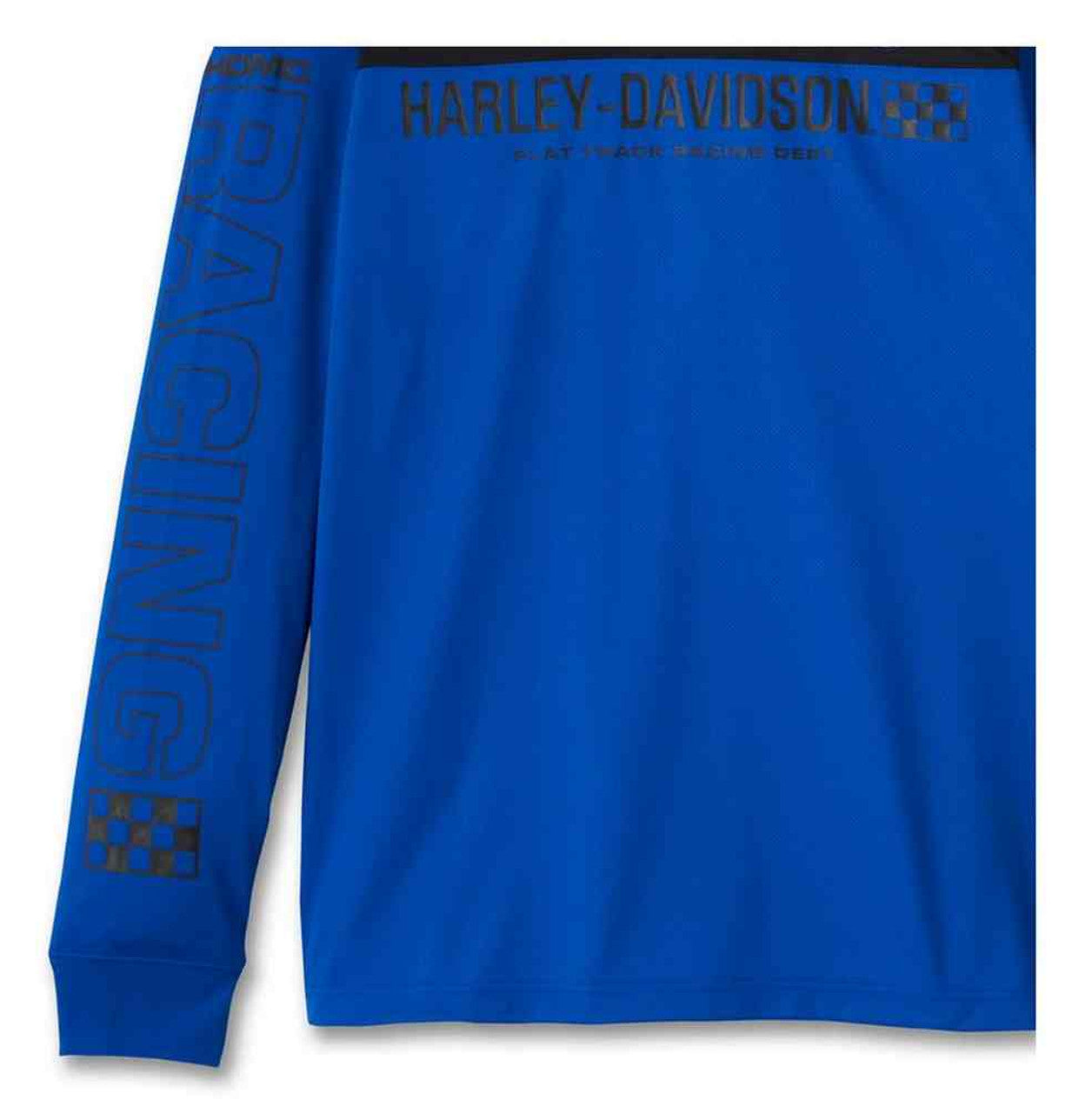T-shirt de course à manches longues Blue Blazes pour homme - 96440-24VM