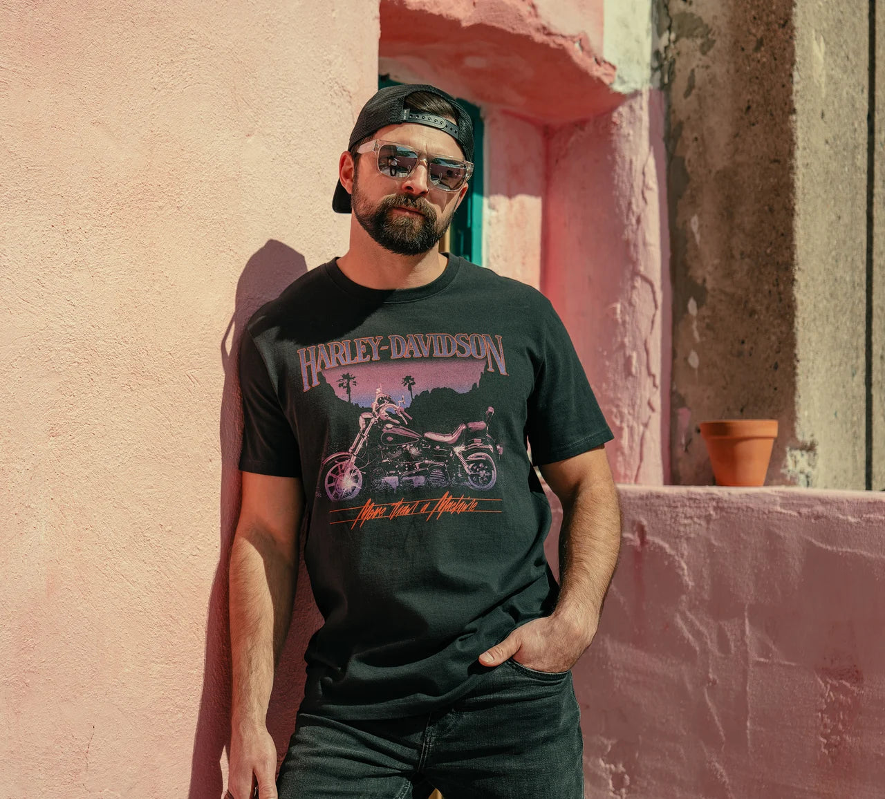 T-shirt graphique Lowrider Sunset pour homme - 96479-25VM
