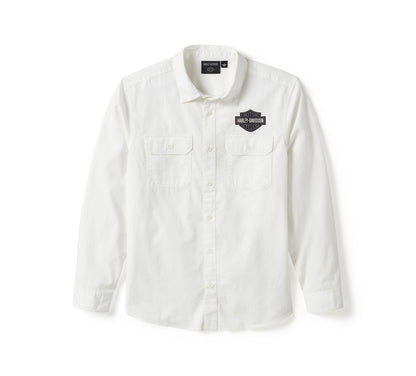 Chemise à manches longues B&S pour homme - 96512-25VM