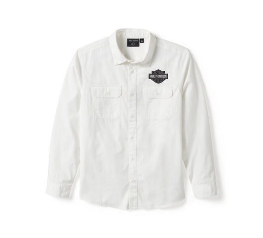 Chemise à manches longues B&S pour homme - 96512-25VM