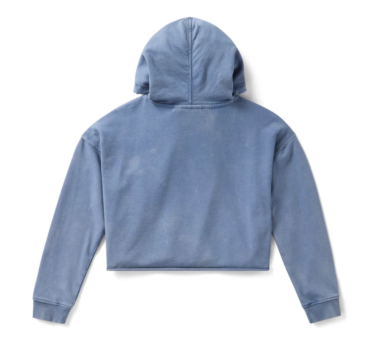 Sweat à capuche court Neon Eagle pour femme - Bleu enseigne - 96517-25VW