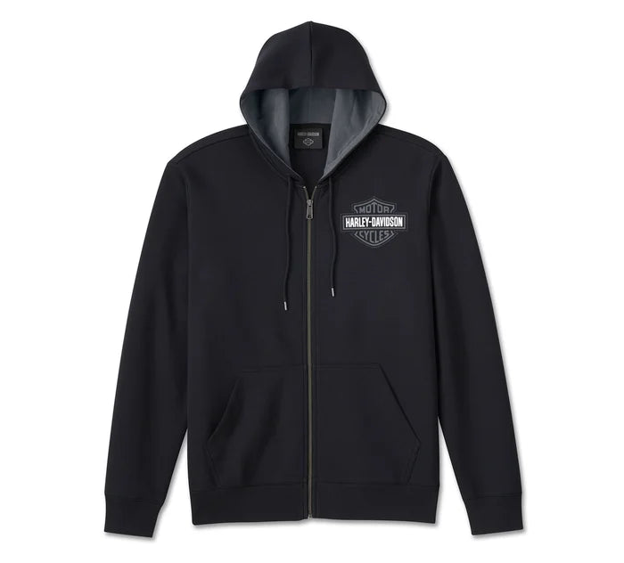 Sweat à capuche zippé Spirit of Freedom pour homme – 96523-24VM