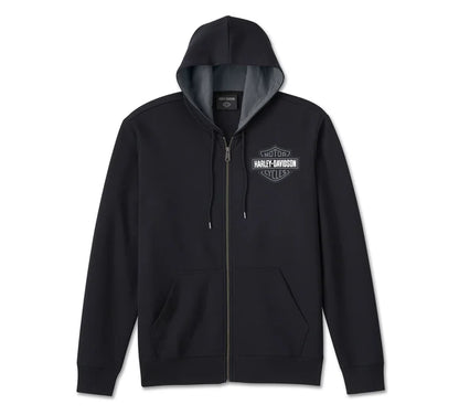 Sweat à capuche zippé Spirit of Freedom pour homme – 96523-24VM