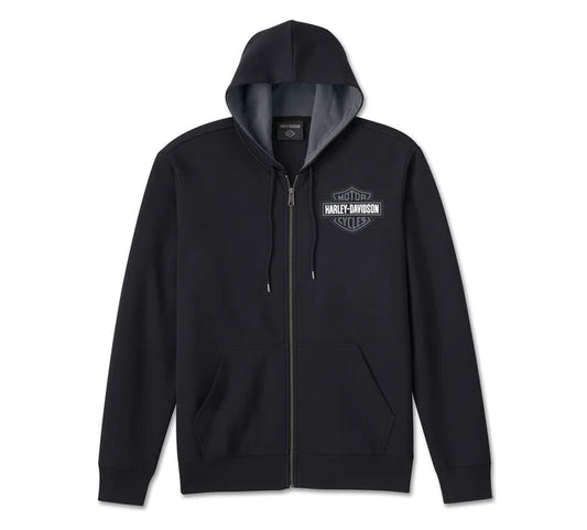 Sweat à capuche zippé Spirit of Freedom pour homme – 96523-24VM