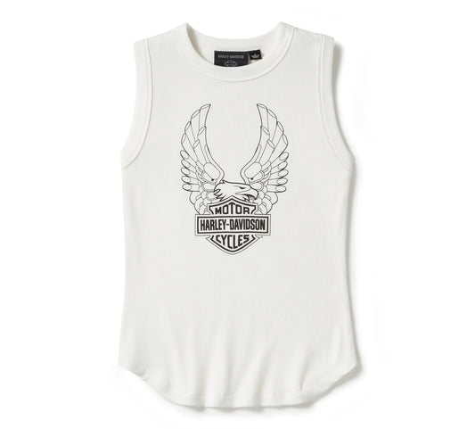 Débardeur à col côtelé Evolution pour femme - 96533-25VW
