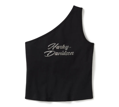 Haut asymétrique à strass pour femme - 96538-25VW