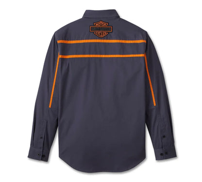 Chemise à manches longues Race Stripes pour homme - 96564-24VM