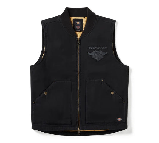 Harley-Davidson – Gilet en toile matelassée Dickies x HD –  96575-25VM