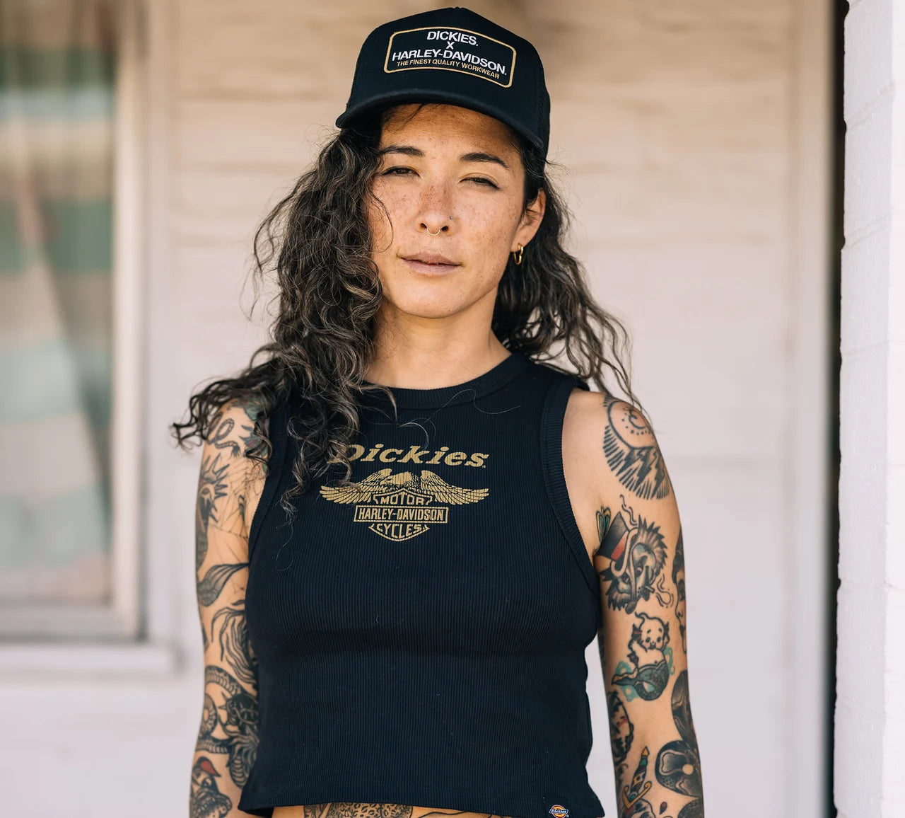 Débardeur court à dos nageur Dickies pour femme - 96583-25VW