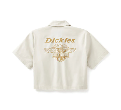CHEMISE DE TRAVAIL COURTE DICKIES X HD EAGLE POUR FEMME - 96588-25VW