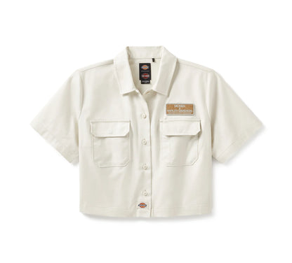 CHEMISE DE TRAVAIL COURTE DICKIES X HD EAGLE POUR FEMME - 96588-25VW