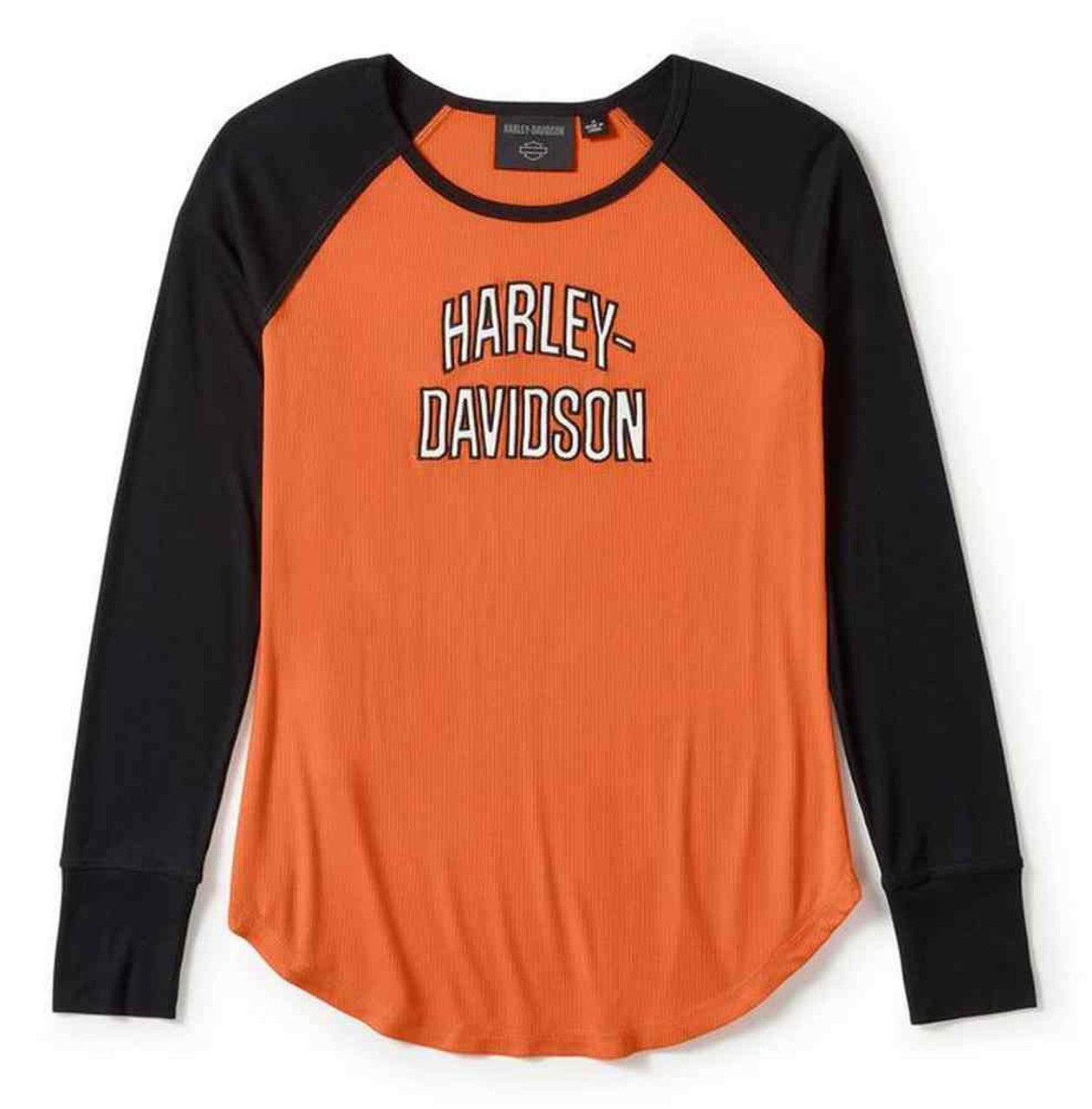 Haut raglan à manches longues et col arqué Essential pour femme - 96596-25VW