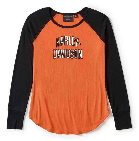 Haut raglan à manches longues et col arqué Essential pour femme - 96596-25VW