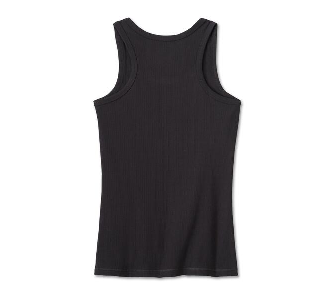 HARLEY DAVIDSON TANK-KNIT,BLACK (96600-24VW)