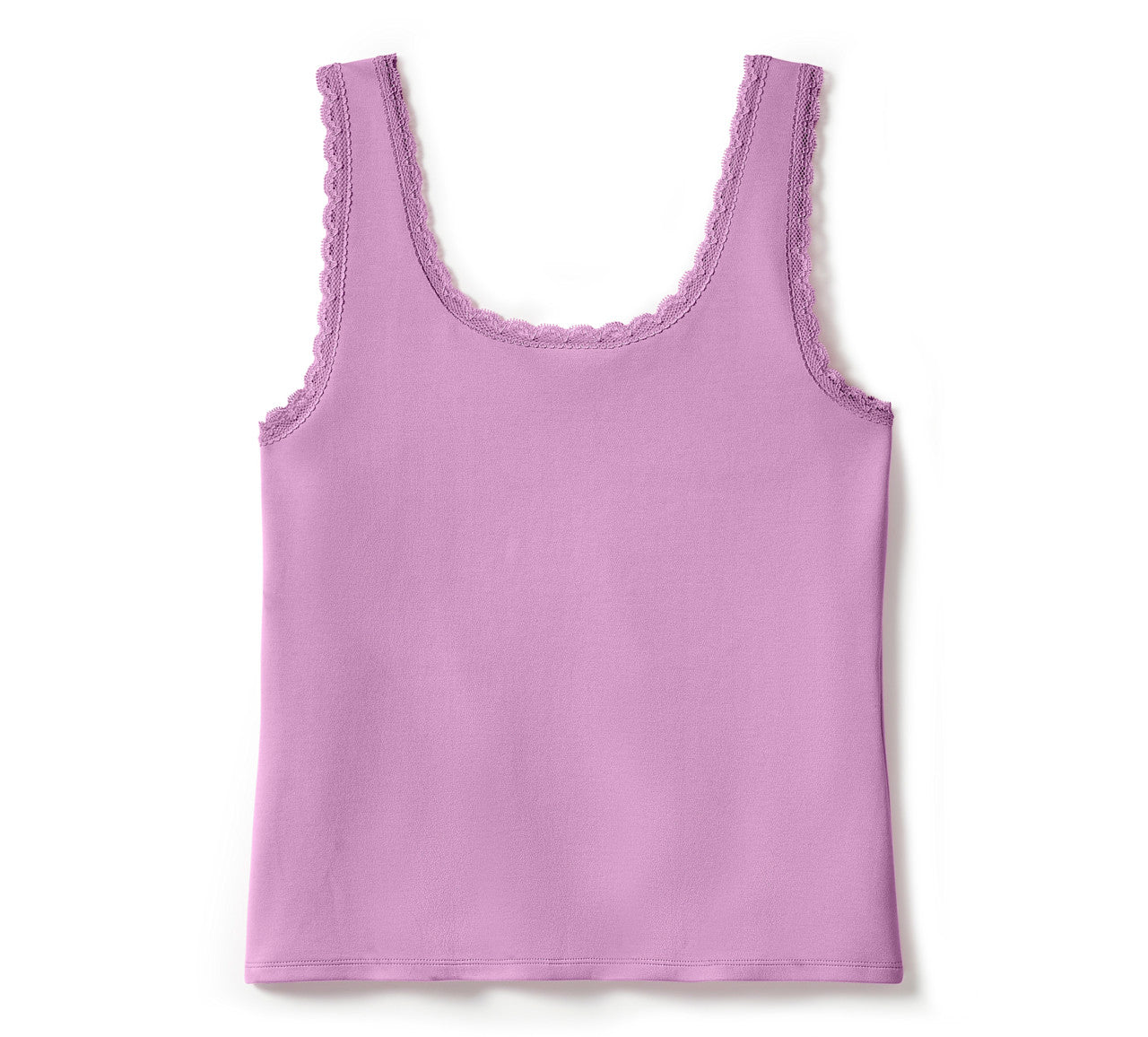 Débardeur essentiel pour femme avec bordure en dentelle et strass - 96600-25VW