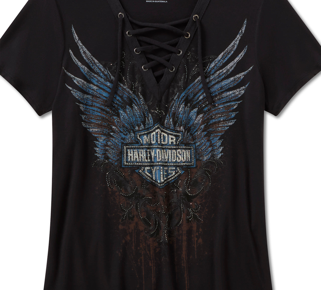 T-shirt à manches courtes Bling Dark Angel pour femme - 96633-25VW