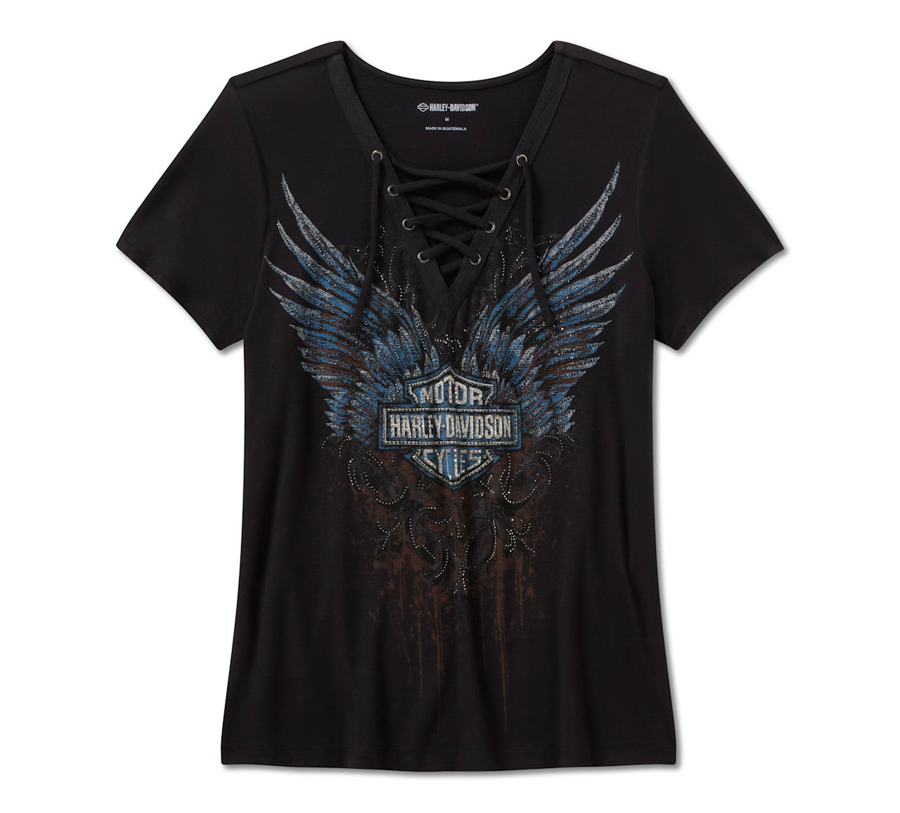T-shirt à manches courtes Bling Dark Angel pour femme - 96633-25VW