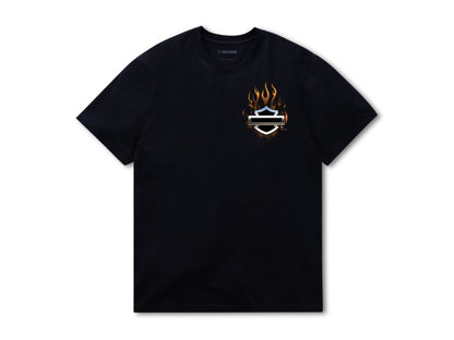 T-shirt « HD LFR Short Sleeve Chrome Sk**l Graphic Tee »  - 96657-25VM