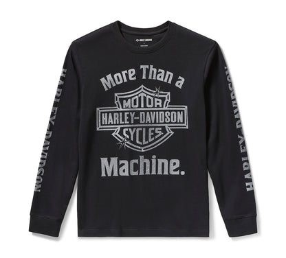 T-shirt à manches longues pour homme « Plus qu'une machine » - 96726-25VM