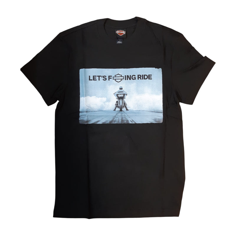 T-shirt H-D® pour homme, LET'S F***ING RIDE - 96739-26VM