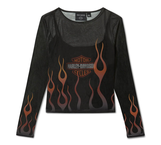 Top en maille Flames For Days pour femme - 96763-25VW