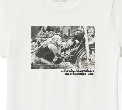 T-shirt photo d'archives pour femmes - 96768-25VW