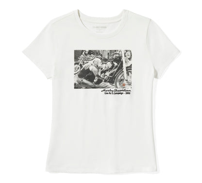T-shirt photo d'archives pour femmes - 96768-25VW