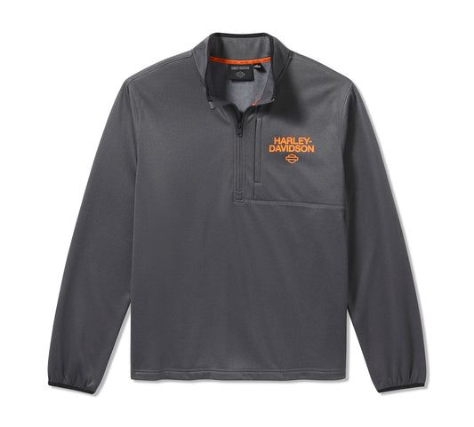 Pull-over HD TECH pour homme avec fermeture éclair 1/4 - 96788-25VM