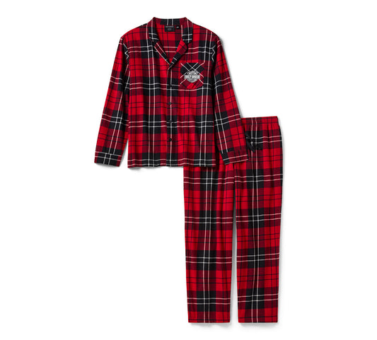 Ensemble pyjama à carreaux B&S pour homme - 96790-25VM