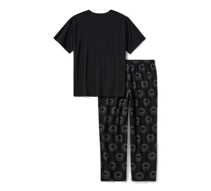Ensemble pyjama à manches courtes pour homme Willie G™ Sk**L - 96793-25VM