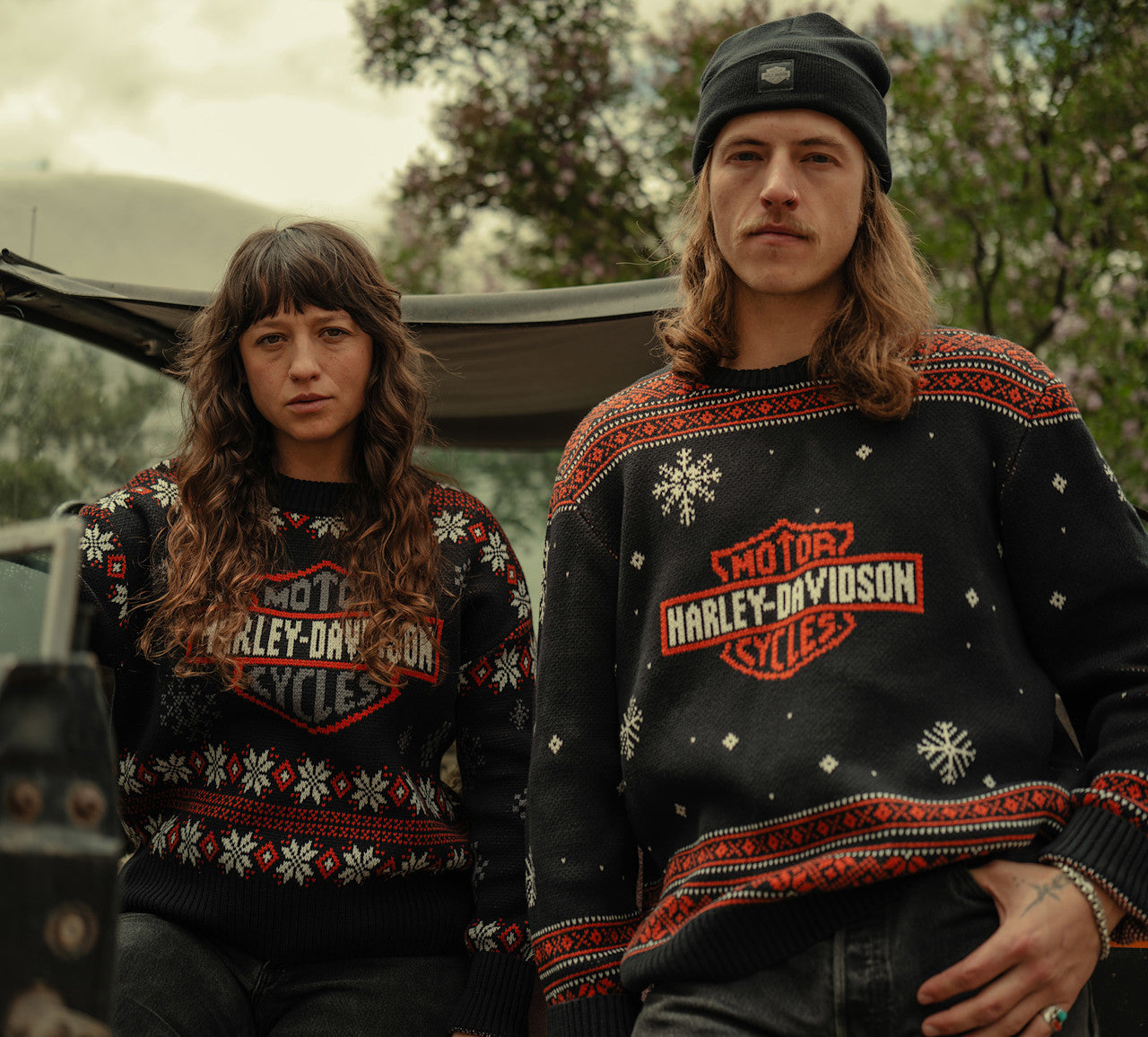 Pull de Noël Harley pour homme - 96794-25VM