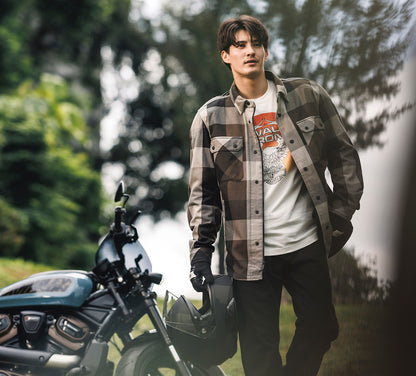 T-shirt à manches longues pour homme Milwaukee Iron Eagle - 96795-25VM