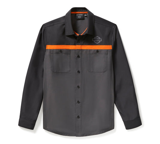 Chemise à manches longues ventilée HD TECH pour homme - 96802-25VM