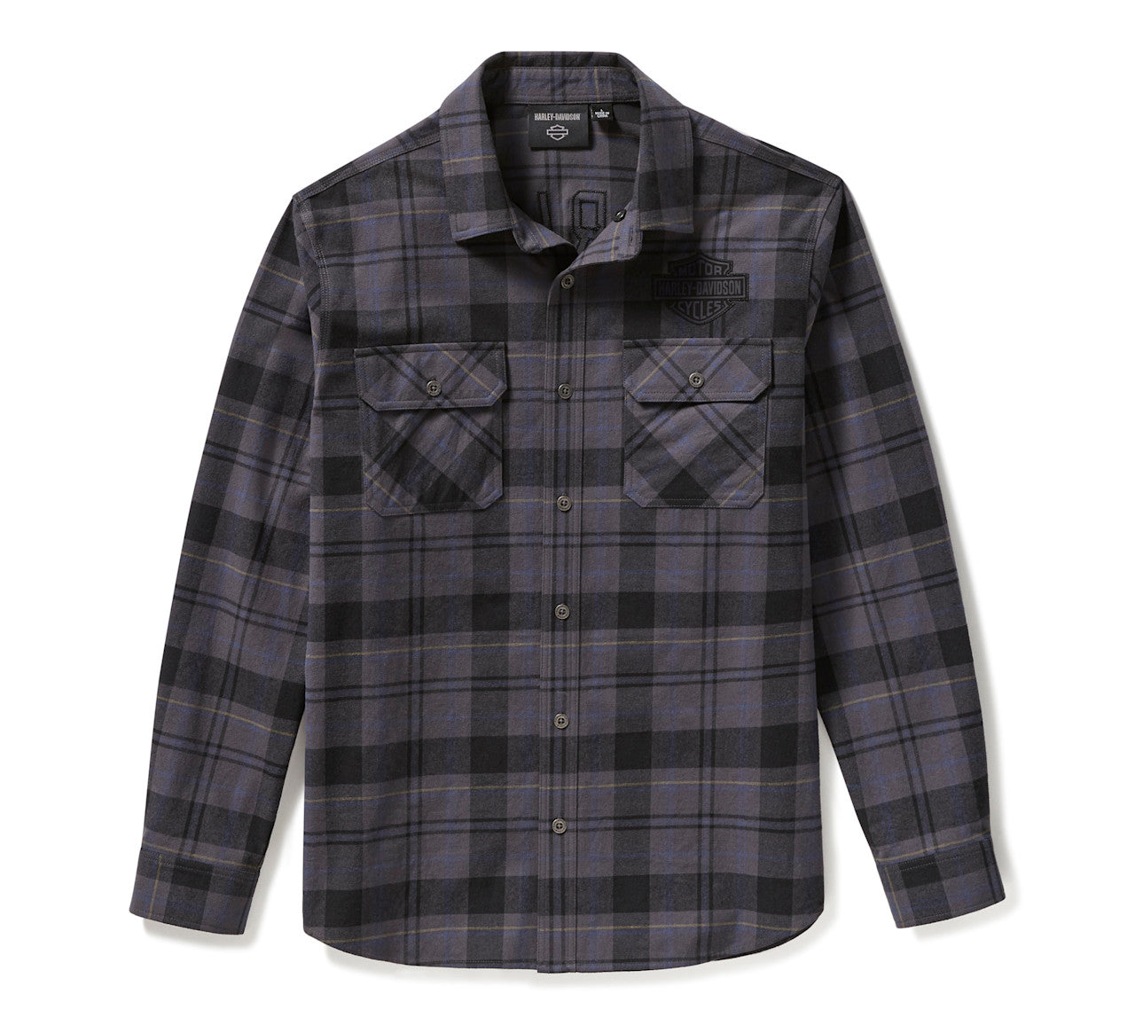 Chemise à carreaux pour homme Racer Font en fil teint - 96803-25VM