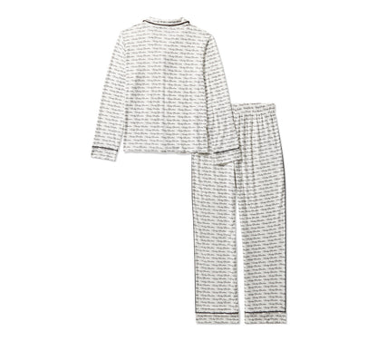 Ensemble pyjama boutonné HD pour femme - 96828-25VW