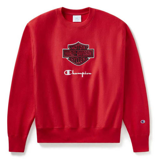 Chandail Champion x Harley-Davidson Fanatic rouge - Champion écarlate (96860-24VM)