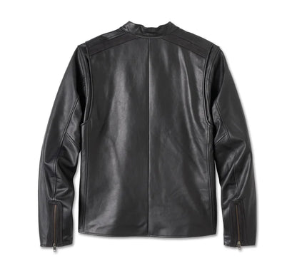 Veste d'équitation en cuir HD Panhead (97007-25VM)