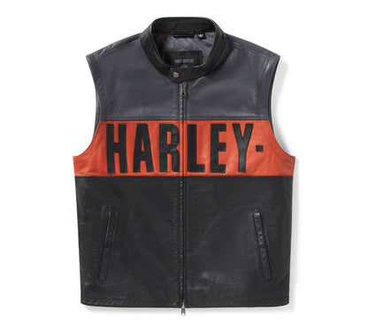 Veste en cuir convertible essentielle pour homme - 97017-25VM