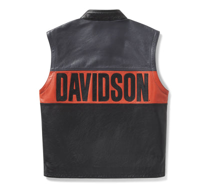 Veste en cuir convertible essentielle pour homme - 97017-25VM
