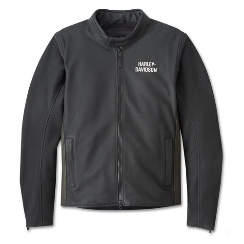 Veste en cuir imperméable Oracle pour homme - 97021-24VM