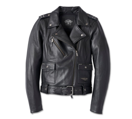 Manteau de cuir pour femme 120e Harley-Davidson (97026-23VW)